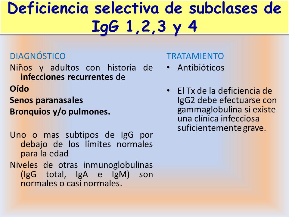 inmunoglobulina e total valores normales
